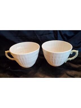 Belleek Teacup Limpet Yellow,$8 Each